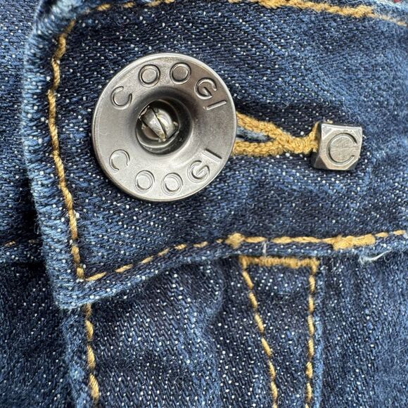 Coogi Baggy Jeans 42x35 Dark Wash Streetwear Hip Hop Denim - Picture 11 of 12